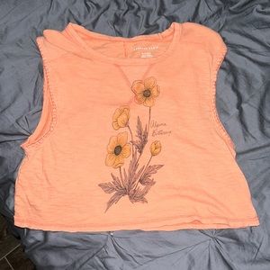 XS AMERICAN EAGLE PEACH COLOR TANK TOP
